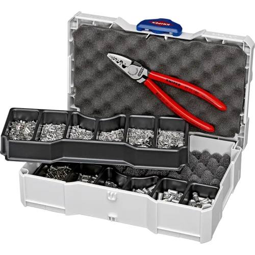 Набор кабельных наконечников для опрессовки Knipex 97 90 05