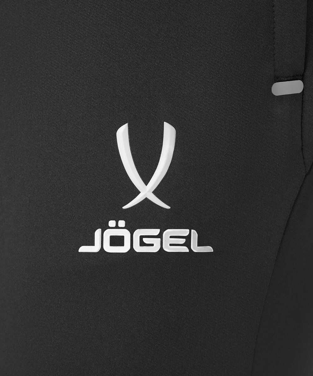 Брюки тренировочные с карманами JÖGEL PREMIER PerFormDRY 3/4 Training Pants, черный