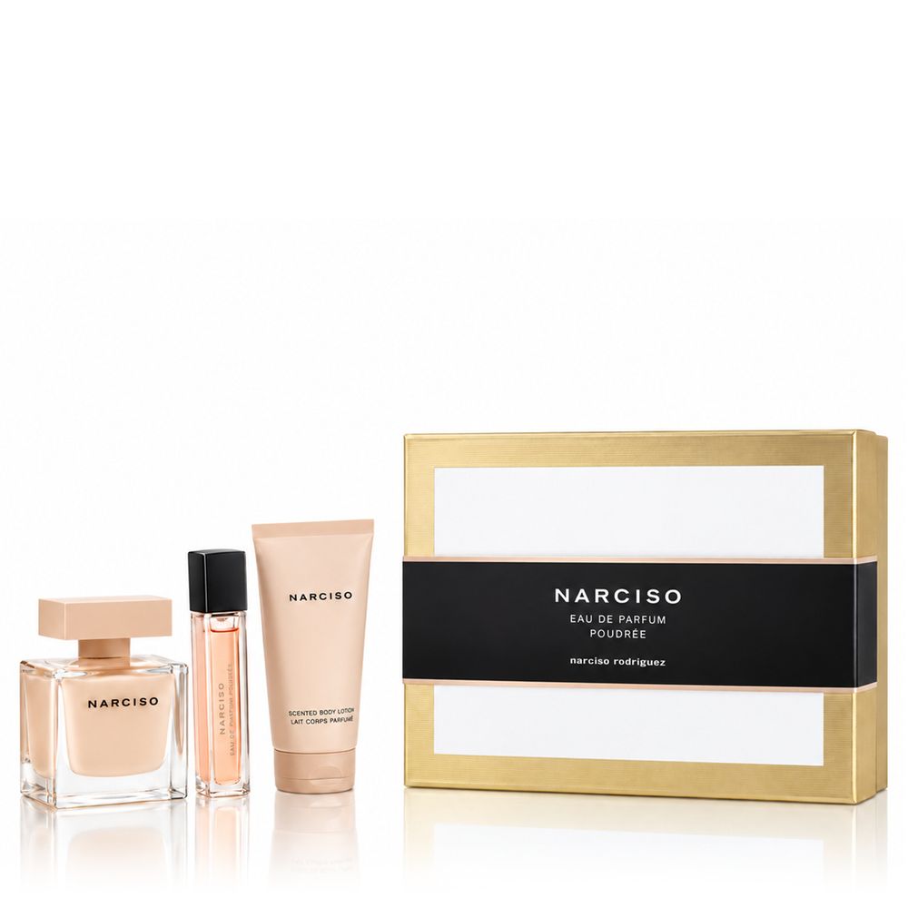 Narciso Rodriguez Narciso Poudrée EDP 90 ml + EDP MINI 10 ml + BL 50 ml (woman) 1 pcs Narciso Rodriguez Narciso Poudrée EDP 90 ml + EDP MINI 10 ml + BL 50 ml (woman) 1 pcs