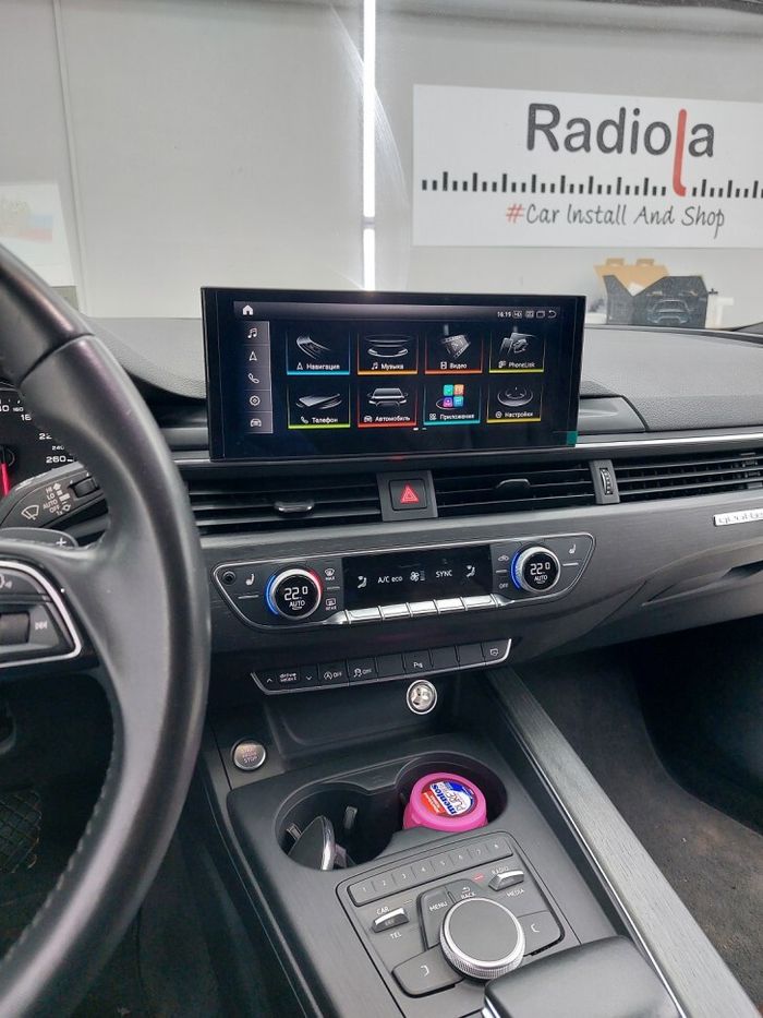 Магнитола для Audi A4 (B9), A5 (F5) 2016-2020 - RDL-1204 монитор 12.3" на Android 14, Быстрая, CarPlay, 4G SIM-слот