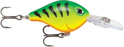 Воблер RAPALA Ultra Light Crank 03 /FT /плавающий/ 1,2-2,4м, 3см, 4гр