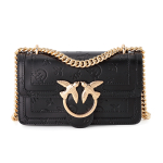 Сумка Pinko Retro Gold Messenger Shoulder Bag Small Black Gold, 1P21MM-Y65Y-Z99