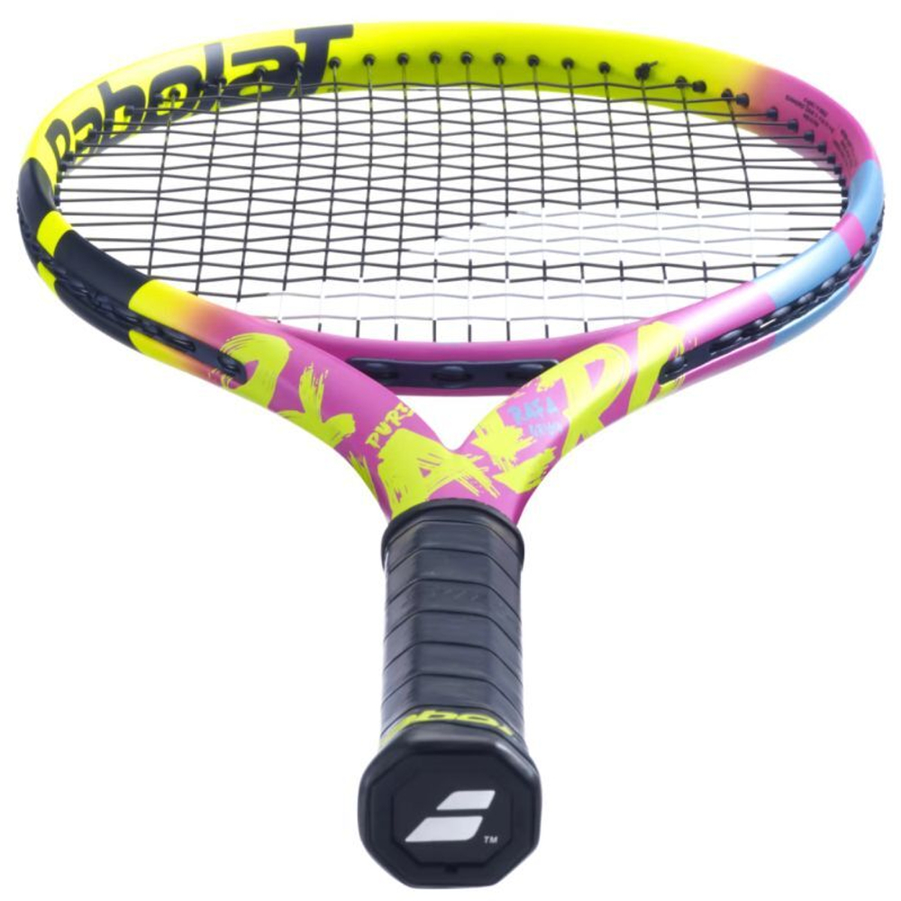 Теннисная ракетка Babolat Pure Aero RAFA Origin - yellow/pink/blue
