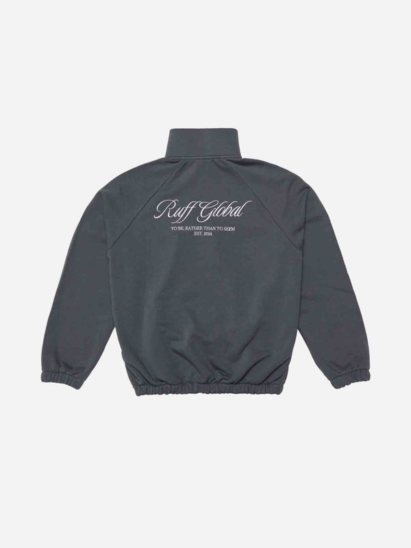 Толстовка Full Zip темно-серая - фото 7