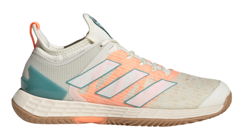 Мужские кроссовки теннисные Adidas Adizero Ubersonic 4 M Parl - off white/cloud white/beam orange