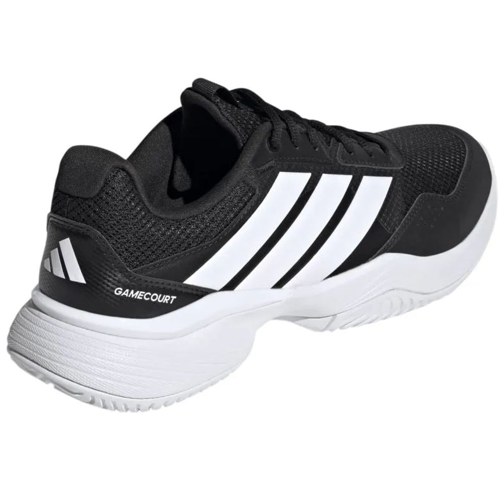 Мужские теннисные кроссовки Adidas GameCourt 3 M - core black/cloud white/cloud white