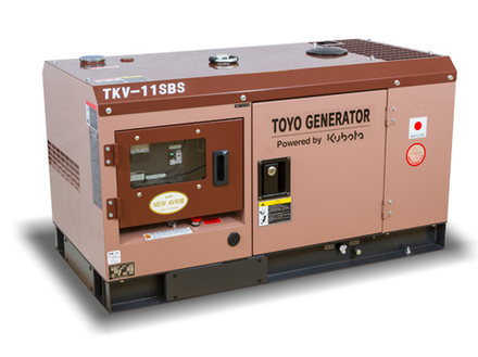 Дизельный генератор TOYO TKV 11 SBS