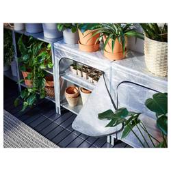 IKEA HYLLIS  (ИКЕА ХИЛЛИС)  -  Чехол — прозрачный/для помещения и улицы 60x27x74 см
