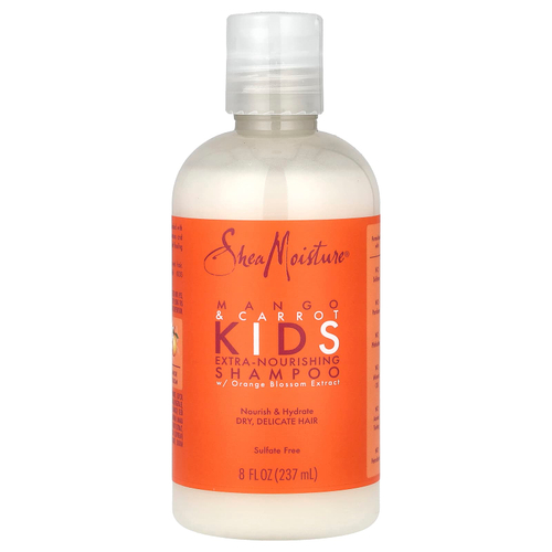 SheaMoisture, экстра-питательный шампунь для детей, манго и морковь, 237 мл (8 жидк. унций)
