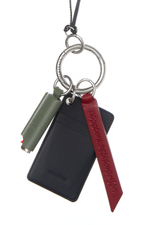 FLÜGGÅƏNK∂€ČHIŒβØL∫ÊN — Leather Tag BORDO