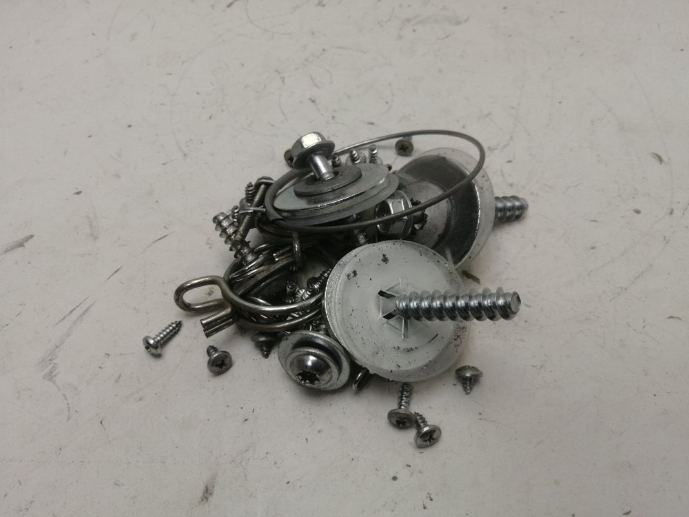 WMD75105BL кт98 Крепеж и хомуты для стиральной машины Beko WMD75105BL б/у