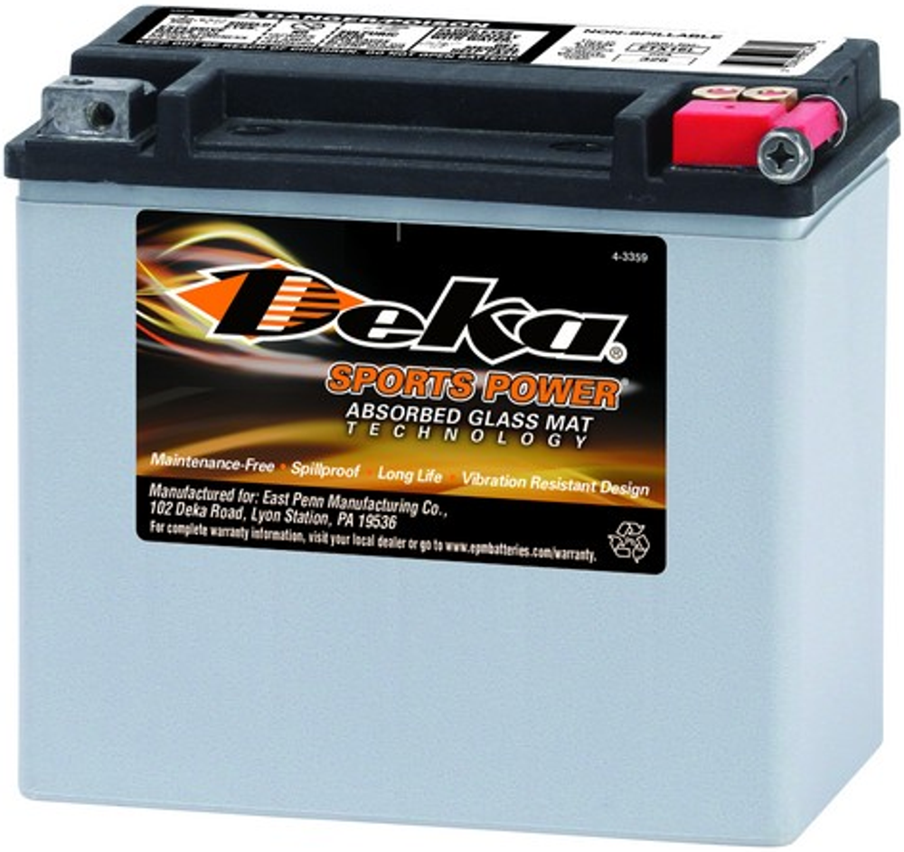 DEKA ETX16L аккумулятор DEKA ETX16L аккумулятор