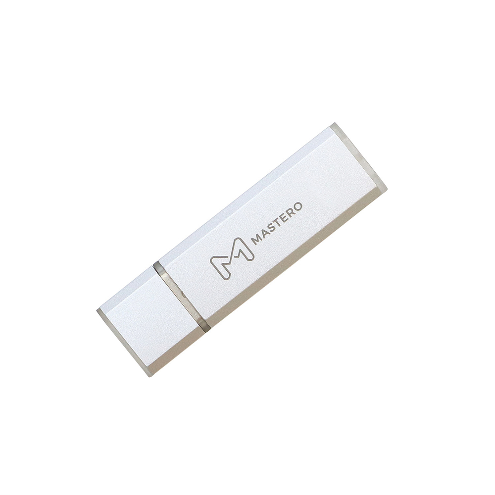 Флешка Mastero MS2 32Гб, USB-A 3.0, серебро (MS2-32GB-SL)