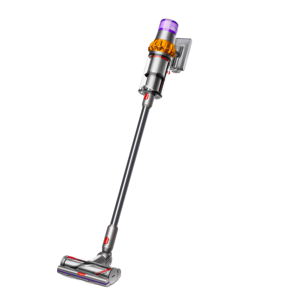 Беспроводной вертикальный пылесос Dyson V15 Detect Absolute (SV47), Yellow / Nickel (Желтый / Никель), EU