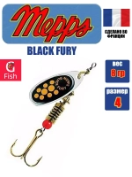 Блесна для рыбалки вращающаяся BLACK FURY 3 Gold
