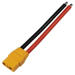 Разъем XT90H-F мама с проводом 10см 10AWG