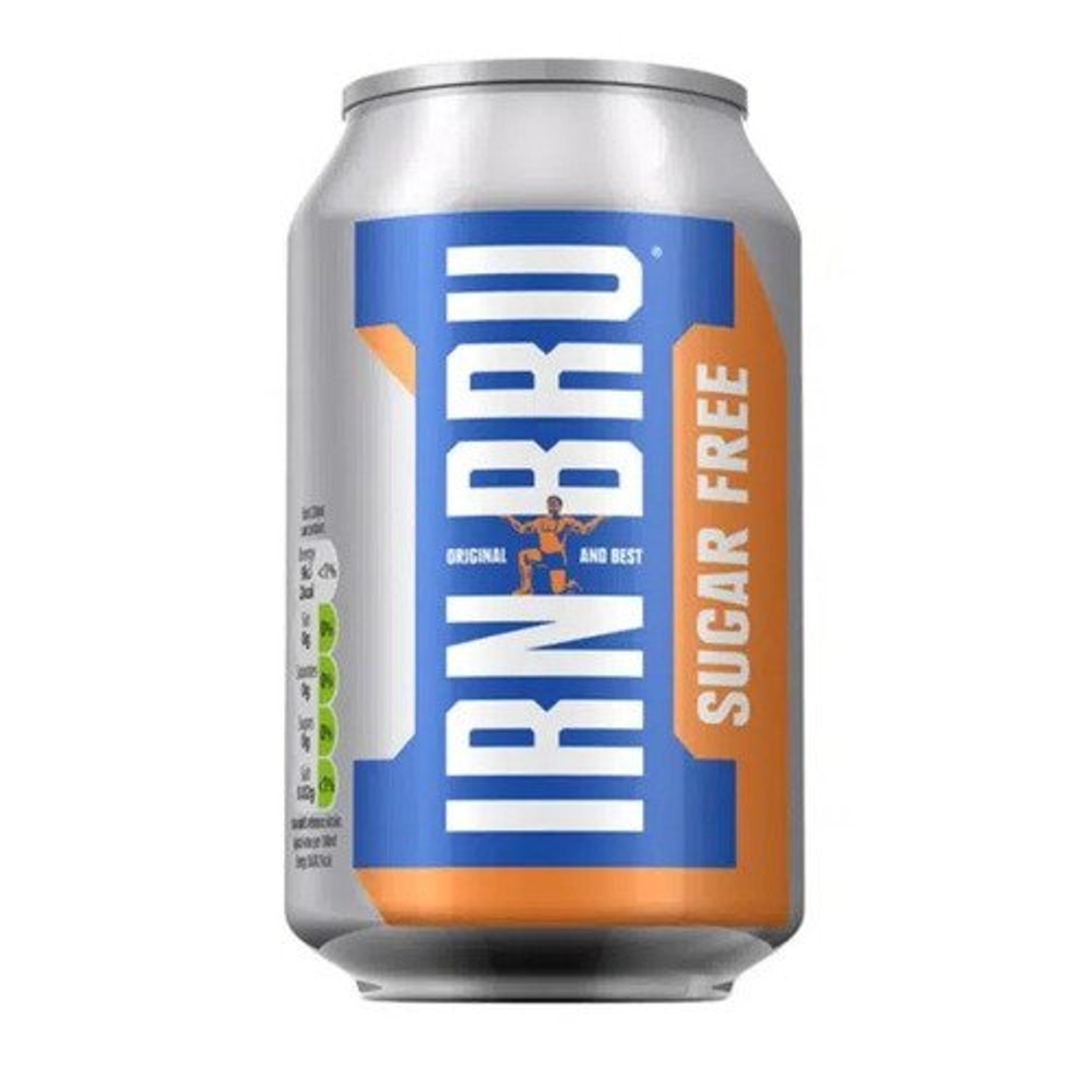 Напиток Irn Bru Зеро без сахара б/а с/г, 330 мл, 24шт  АТ