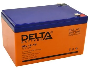 Аккумуляторы Delta GEL 12-15 - фото 1