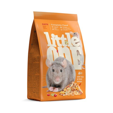 Little One корм для крыс декоративных пакет 400 г