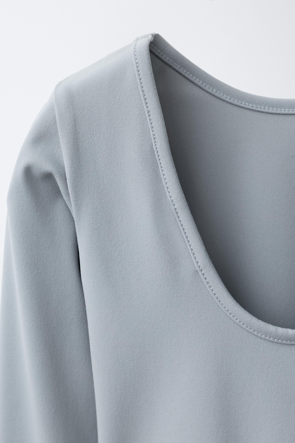 ZARA БОДИ ДЛЯ БАЛЕТА, СЕРОВАТЫЙ