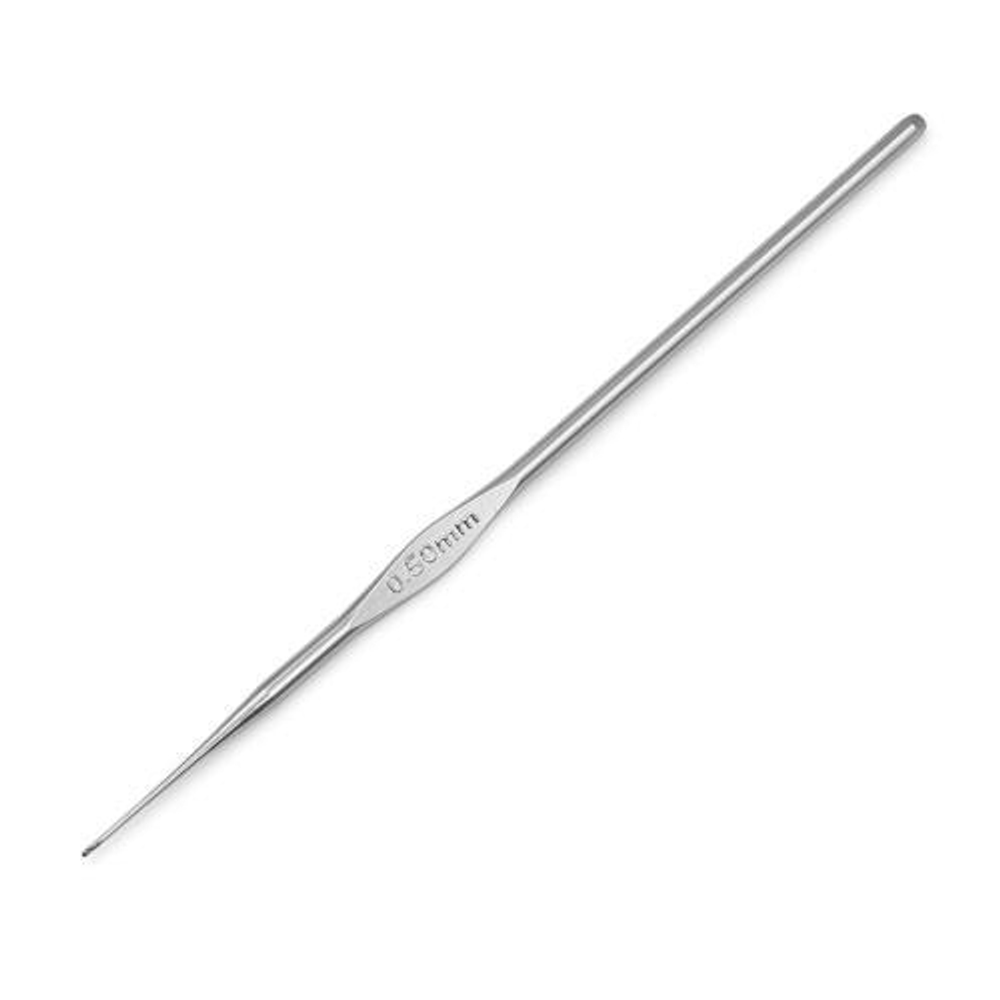 Крючок для вязания Steel 0,5мм, сталь, серебро, KnitPro 30761