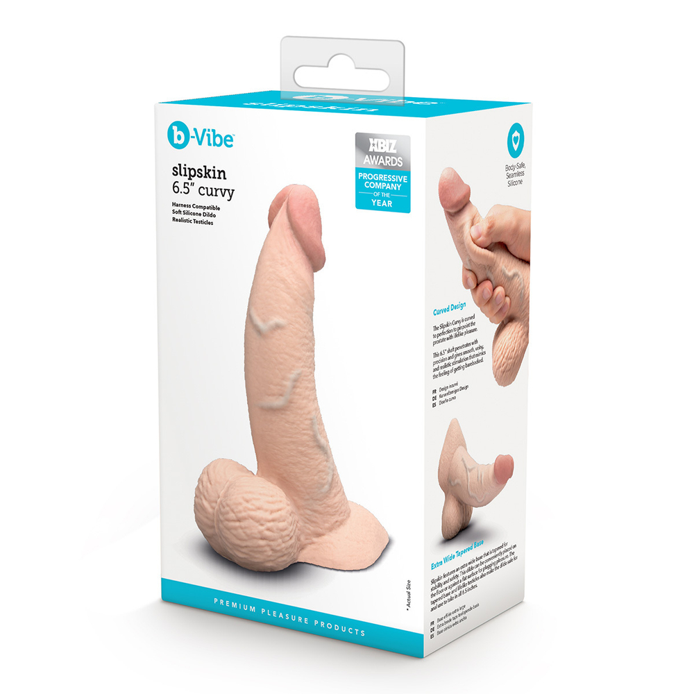 b-Vibe SLIPSKIN REALISTIC - Фаллоимитатор (насадка для страпона)
