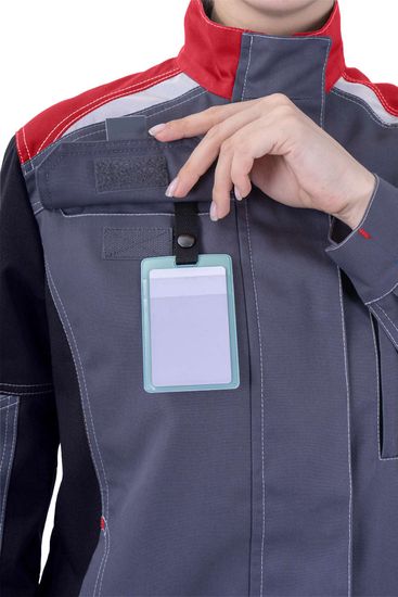 Куртка «Турбо SAFETY» женская летняя серая