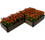ДПК Доска ДПК для грядки высокая 3D 30х300x2950мм Nautic Prime (завод Holzhof)
