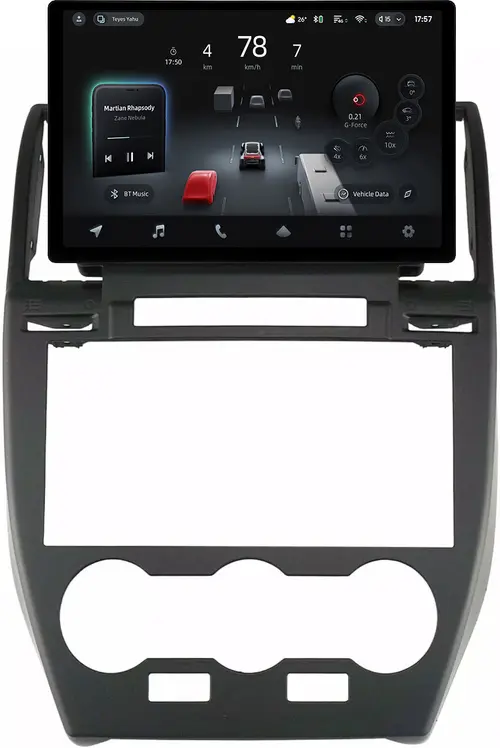 Магнитола для Land Rover Freelander 2 2007-2012 (монохром) - Teyes CC4-PRO монитор 13" 2K QLED на Android 13, Быстрейшая, Snapdragon 778G, ИИ, CarPlay, DSP, 4G SIM-слот