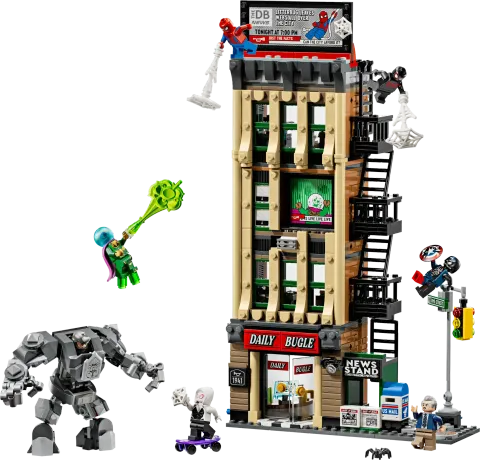 Конструктор LEGO Marvel 76342 Spider-Man vs. Mysterio: The Daily Bugle