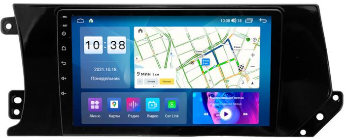 Магнитола для Haval F7, F7x 2019-2022 - Parafar PF804LUX1UHD на Android 13, Быстрая, QLED, CarPlay, 4G SIM-слот