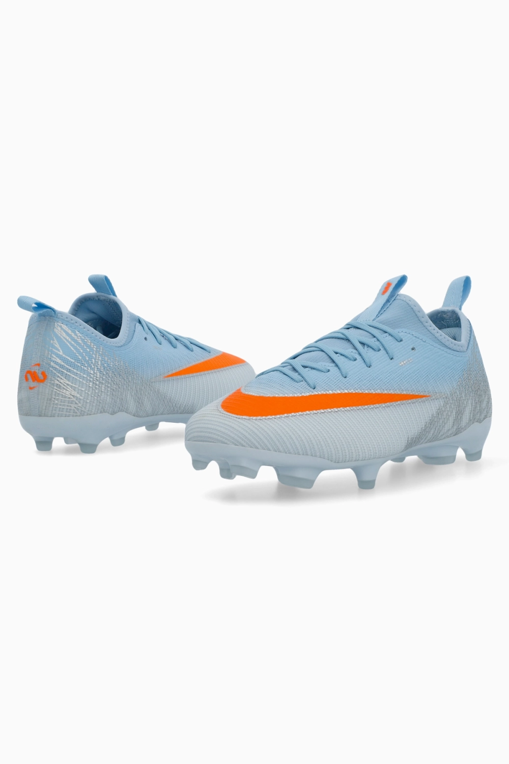 Бутсы Nike Zoom Mercurial Vapor 17 Academy FG/MG Junior - голубой