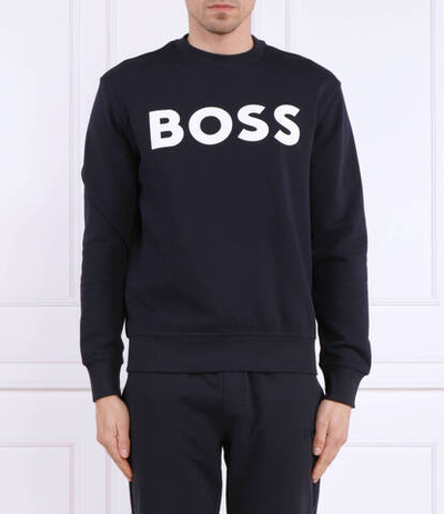 Худи WeBasicCrew BOSS ORANGE - темно-синий(50487133)