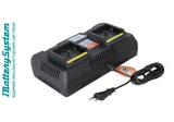 SBC1822 зарядное устройство Sturm! 1BatterySystem 18 В, 2 x 4 А для двух батарей — фото 2
