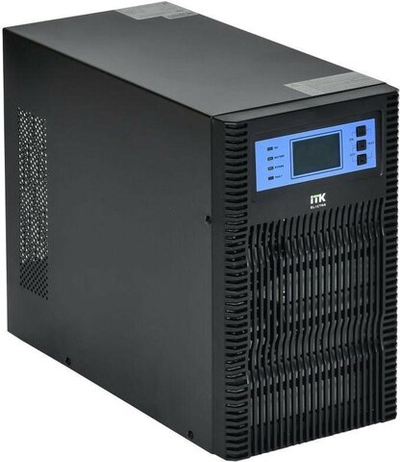 Источники бесперебойного питания (UPS, ИБП) ITK (группа IEK) Источник бесперебойного питания ELECTRA OT 3кВ.А/3кВт LCD 72В DC с АКБ 6х7А.ч ITK EOT-0003KVA-1-006
