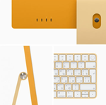 23.5" Моноблок Apple iMac 24 2021 Yellow (4480x2520, Apple M1, RAM 8ГБ, SSD 256ГБ, Apple M1 8-Core GPU, MacOS)