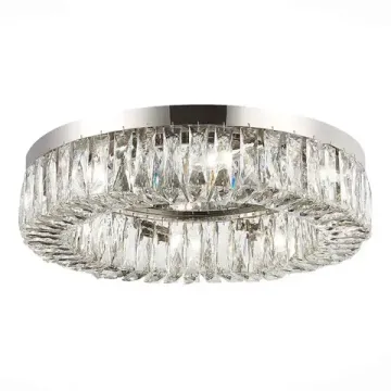 Потолочный светильник 8*Е14 SL1226.102.08 хром/прозрачный Rifrazio ST-Luce
