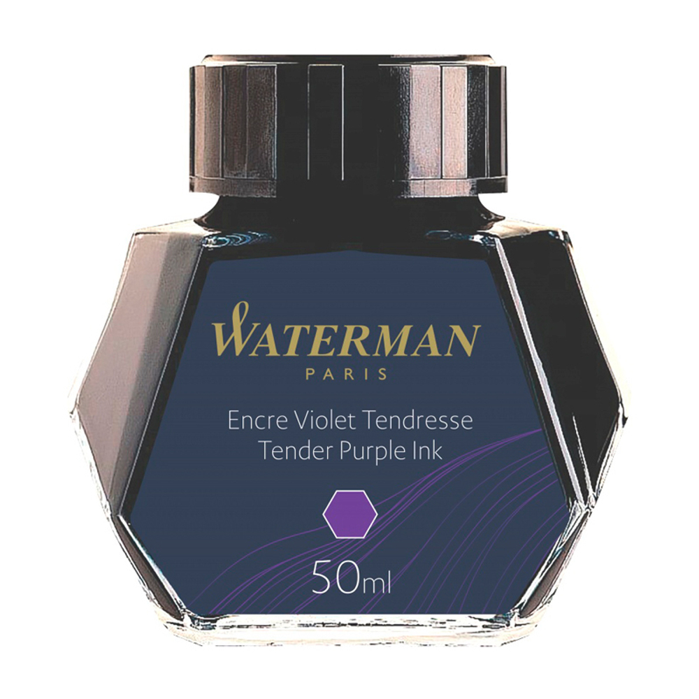 Флакон чернил - Waterman, пурпурные 50 мл.