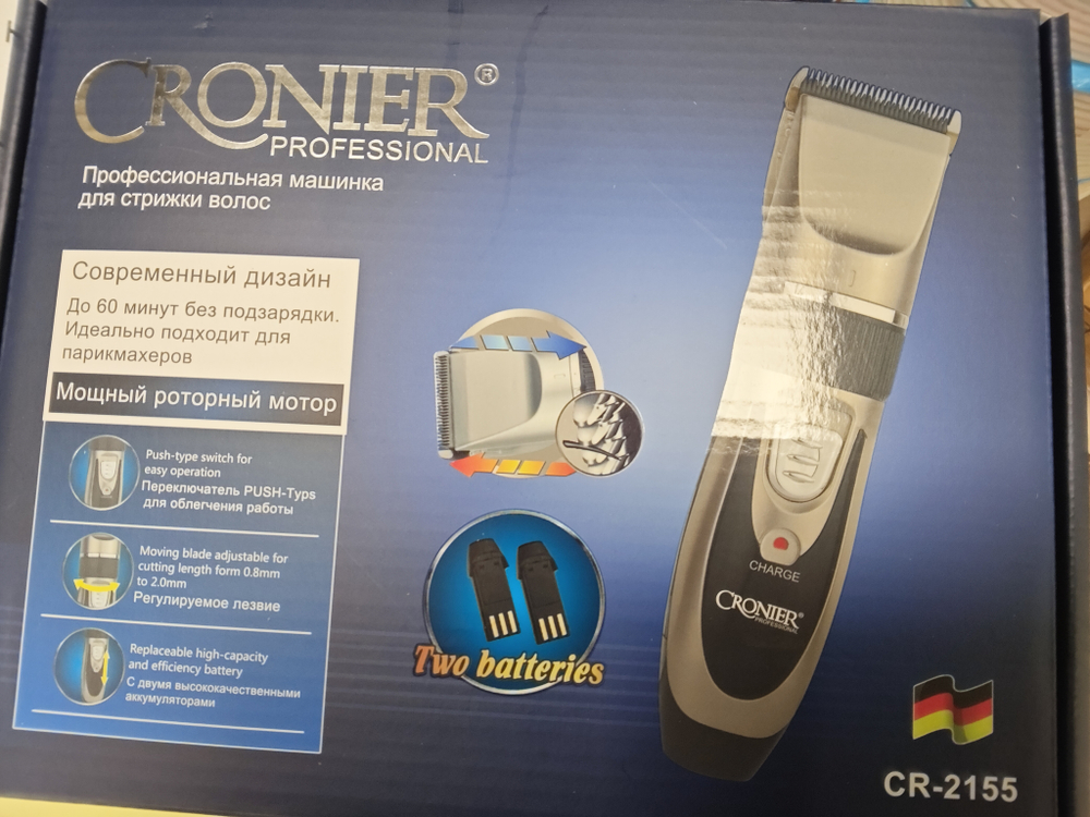 Машинка для Стрижки CRONIER CR-2155