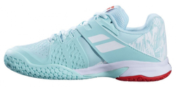 детские Кроссовки теннисные Babolat Propulse All Court - yucca/white