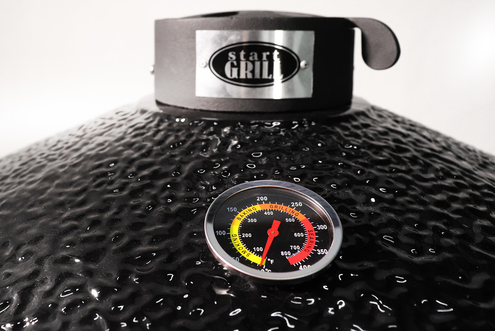 Керамический гриль Start Grill Pro, с окошком, 56 см./22 дюймов