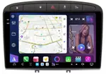 Магнитола для Peugeot 308 2007-2014, 408 2012-2022 - FarCar S500-TS20 монитор 9.5" 2K QLED на Android 14, Быстрейшая, CarPlay, 4G SIM-слот