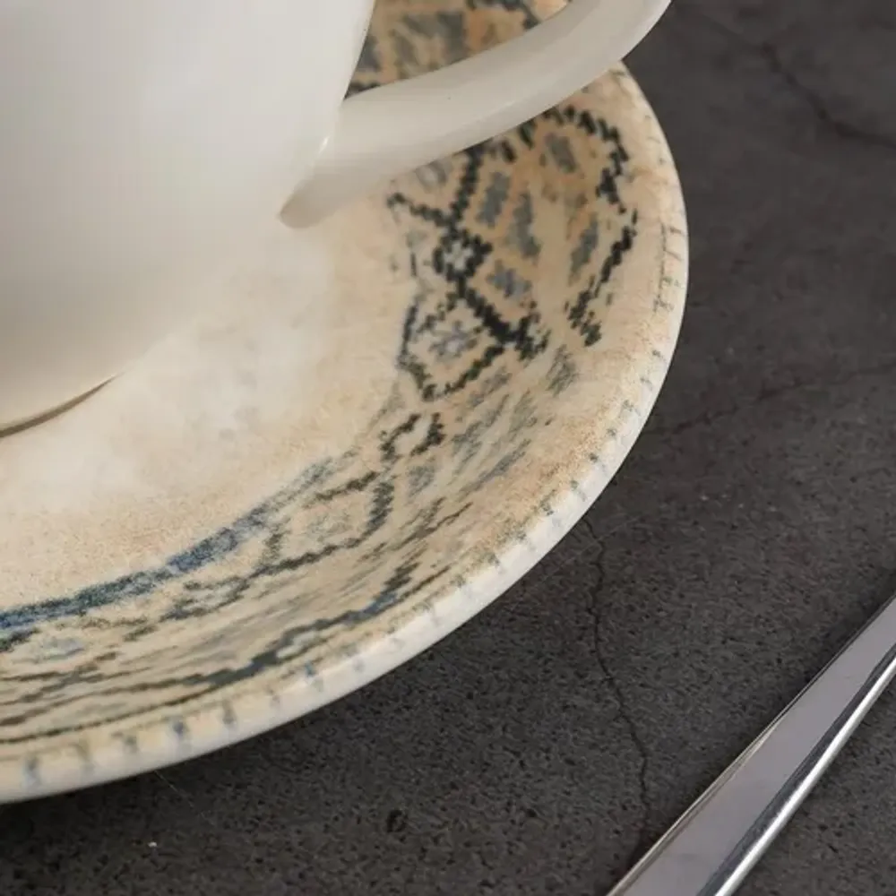 Блюдце d 16 см h2,2 см чайное для чашки арт. 81222880 Rug By Bone Innovation [6]