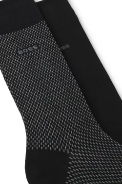 Носки (2 пары) мужские BOSS 2P RS Minipattern CC