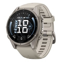 Garmin Fenix 9 — 43 мм AMOLED Titanium Fog Gray