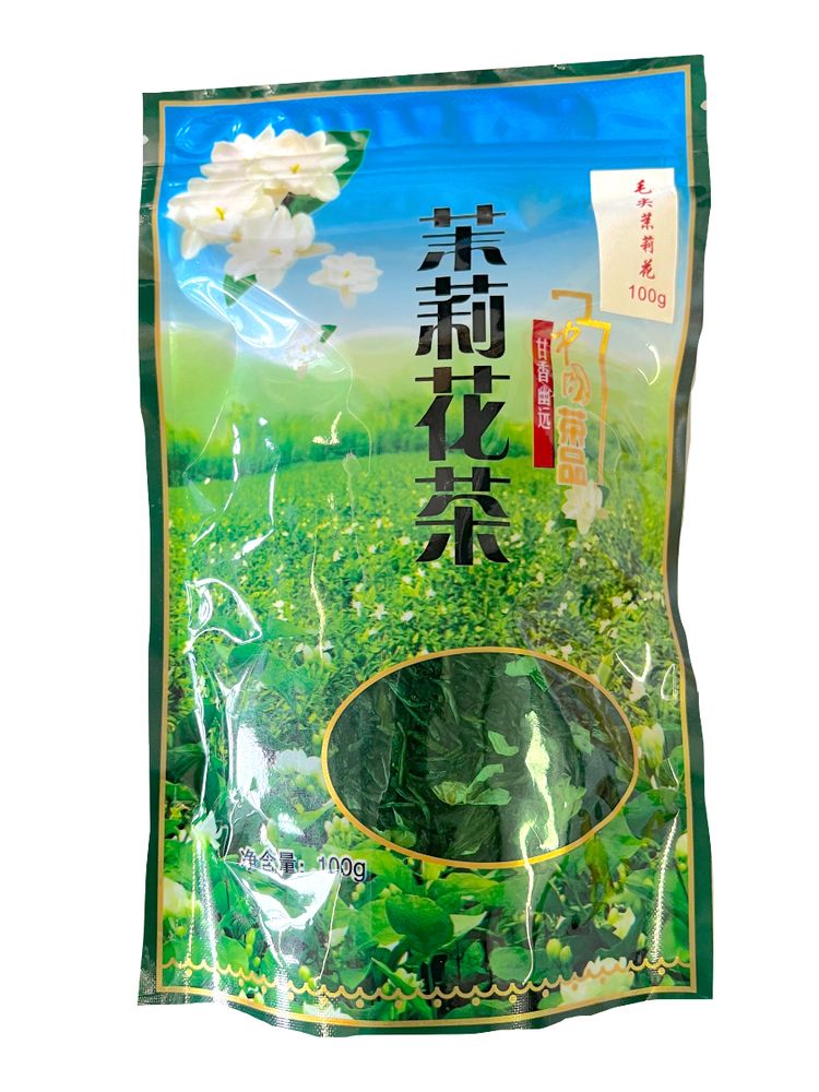Чай зеленый Yiwu Мао Цзян жасминовый 100 г, 2 шт