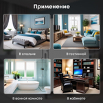 Умный датчик температуры и влажности круглый Zigbee, Tuya Smartlife