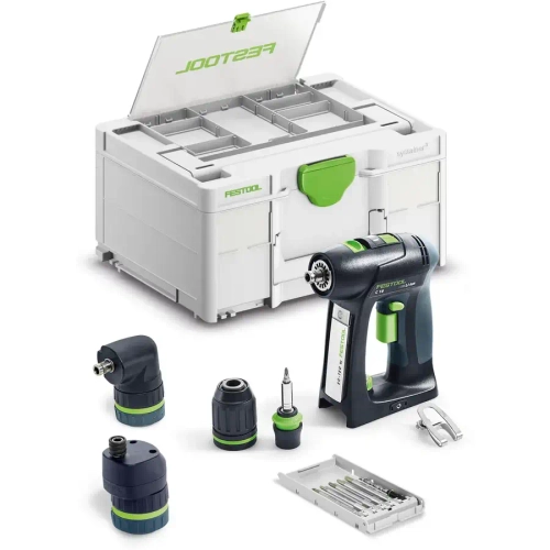 Аккумуляторная дрель-шуруповерт C 18 Basic-Set FESTOOL 578831