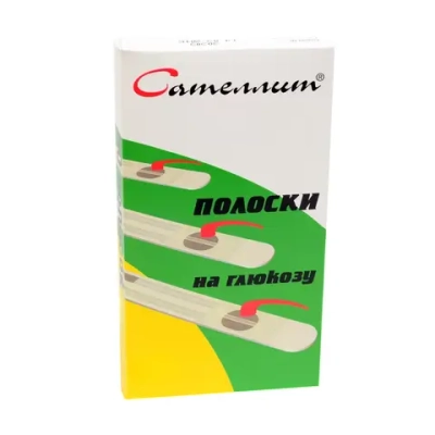 Сателлит тест-полоски 25 шт