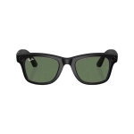 Умные очки Ray-Ban Wayfarer Matte Black / Transitions Graphite Green, 155-53